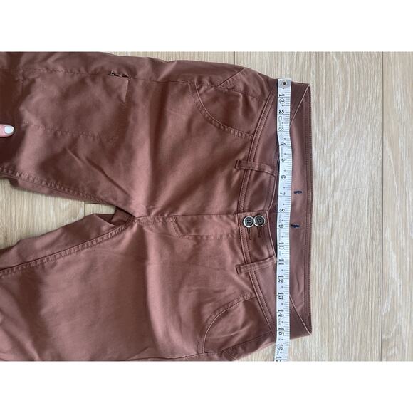 PrAna Pants Men's Brown Sepia Medium Straight Outdoor Performance Stretch Conver - Picture 10 of 16